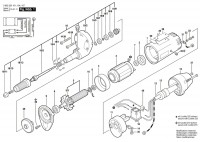 Bosch 0 602 233 107 ---- Hf Straight Grinder Spare Parts
